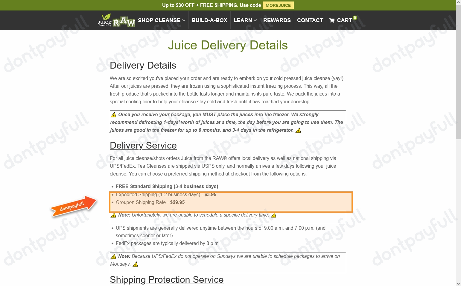 52 Off Juice From The RAW Promo Codes, October 2024