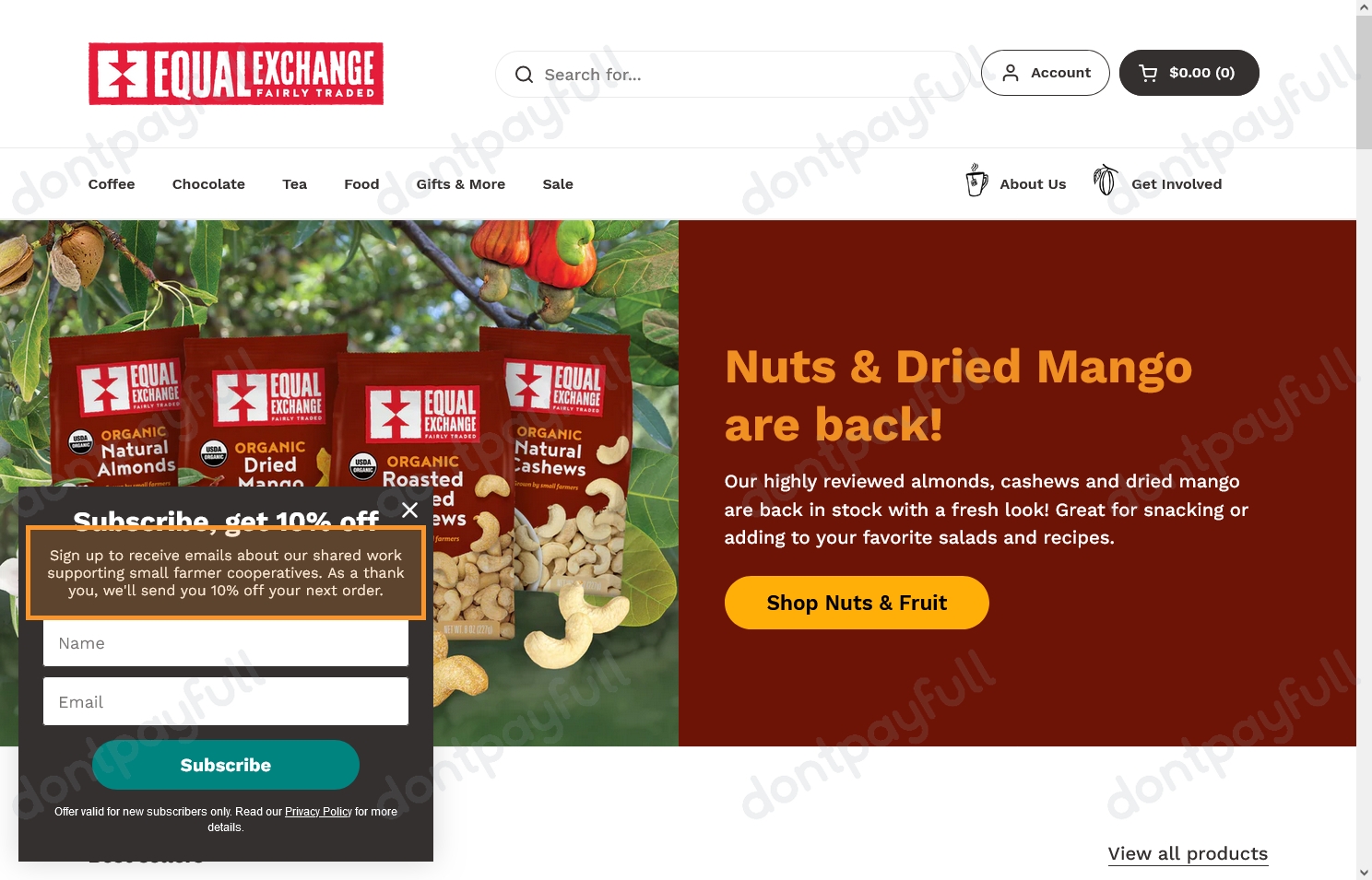 10 Off Equal Exchange PROMO CODES ⇨ August 2024