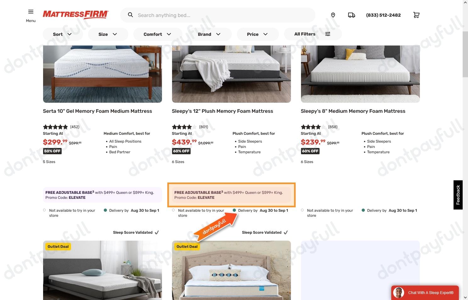 70 Off Mattress Firm Promo Codes, Coupons August 2024
