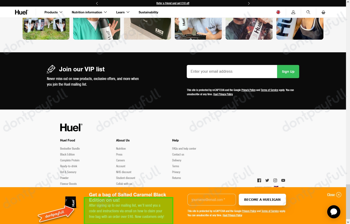 50 Off HUEL DISCOUNT CODES (20 Active) August 2024