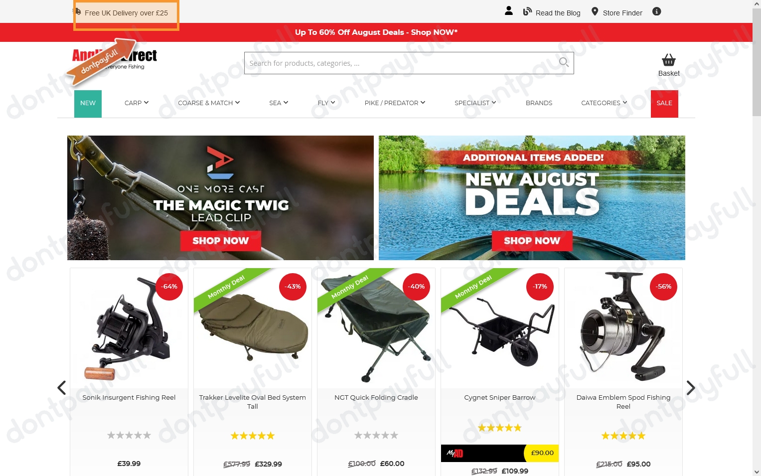 65 Off Angling Direct Coupon Codes, Promo Codes 2024