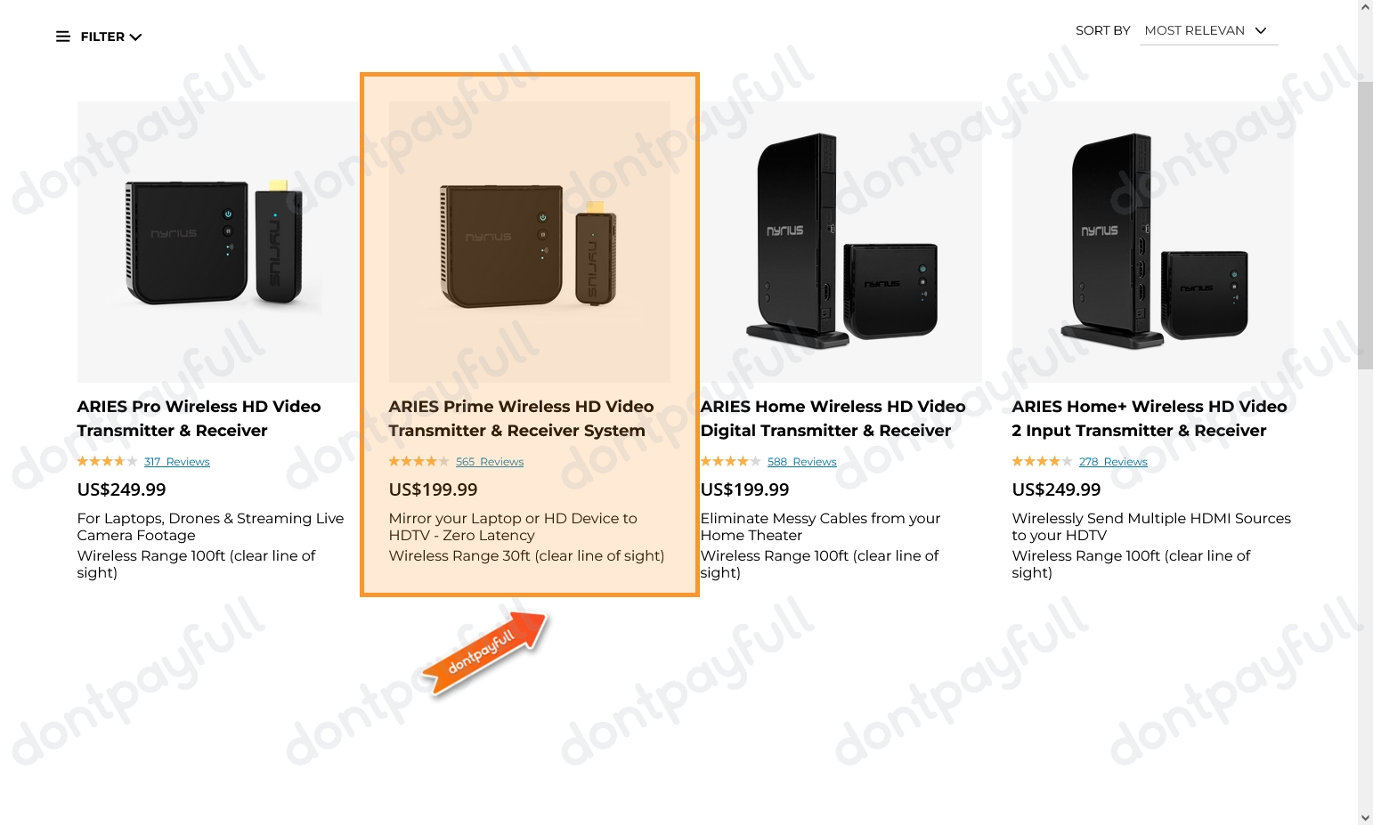 Wireless HDMI TV Transmitters