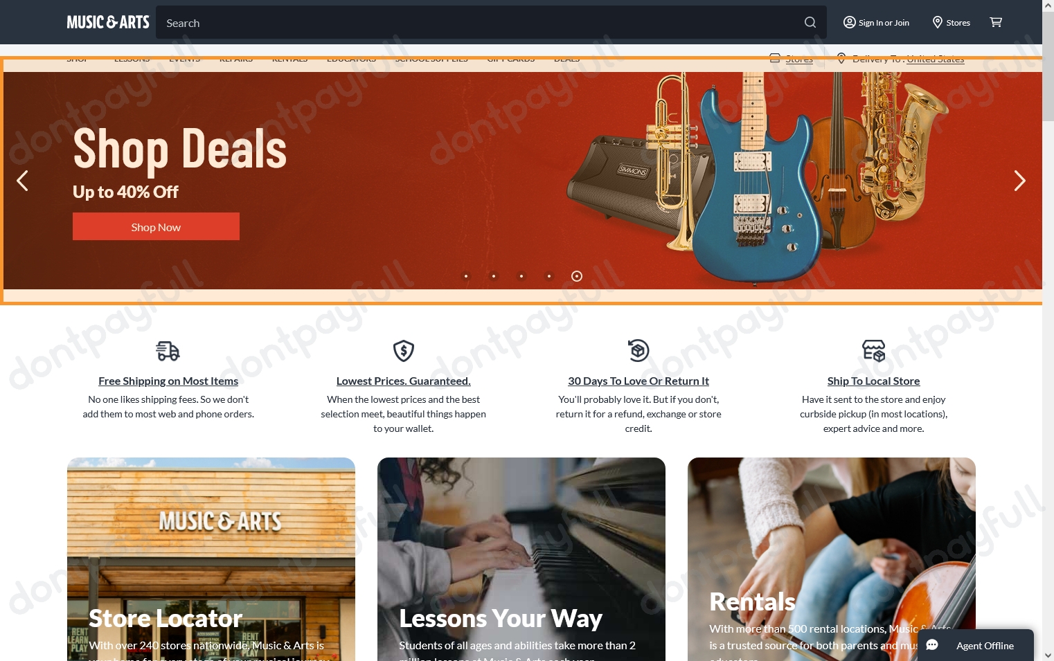 97 Off Music and Arts PROMO CODES ⇨ August 2024