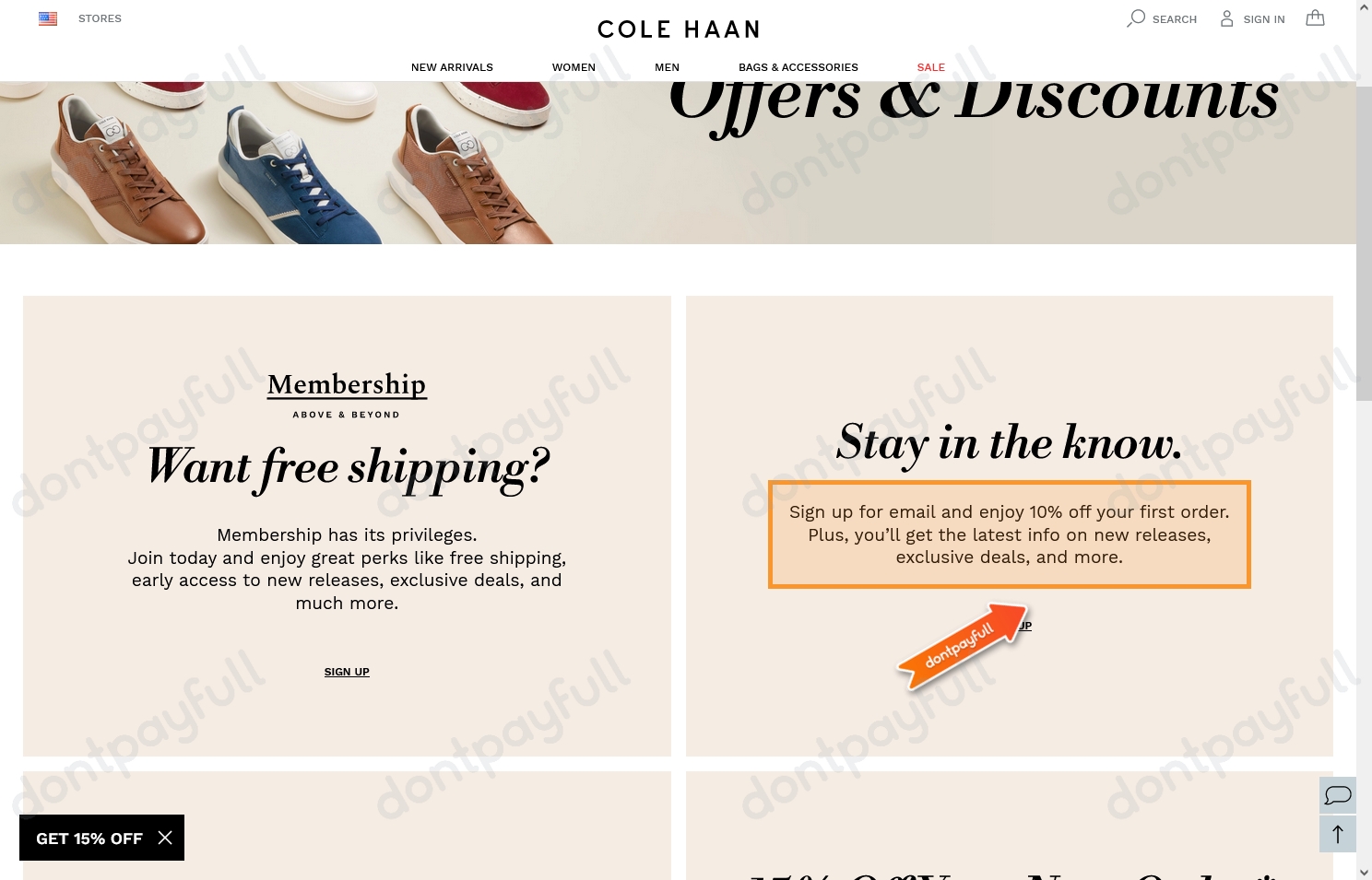 Cole Haan Promo Codes Get 60 OFF in September 2024