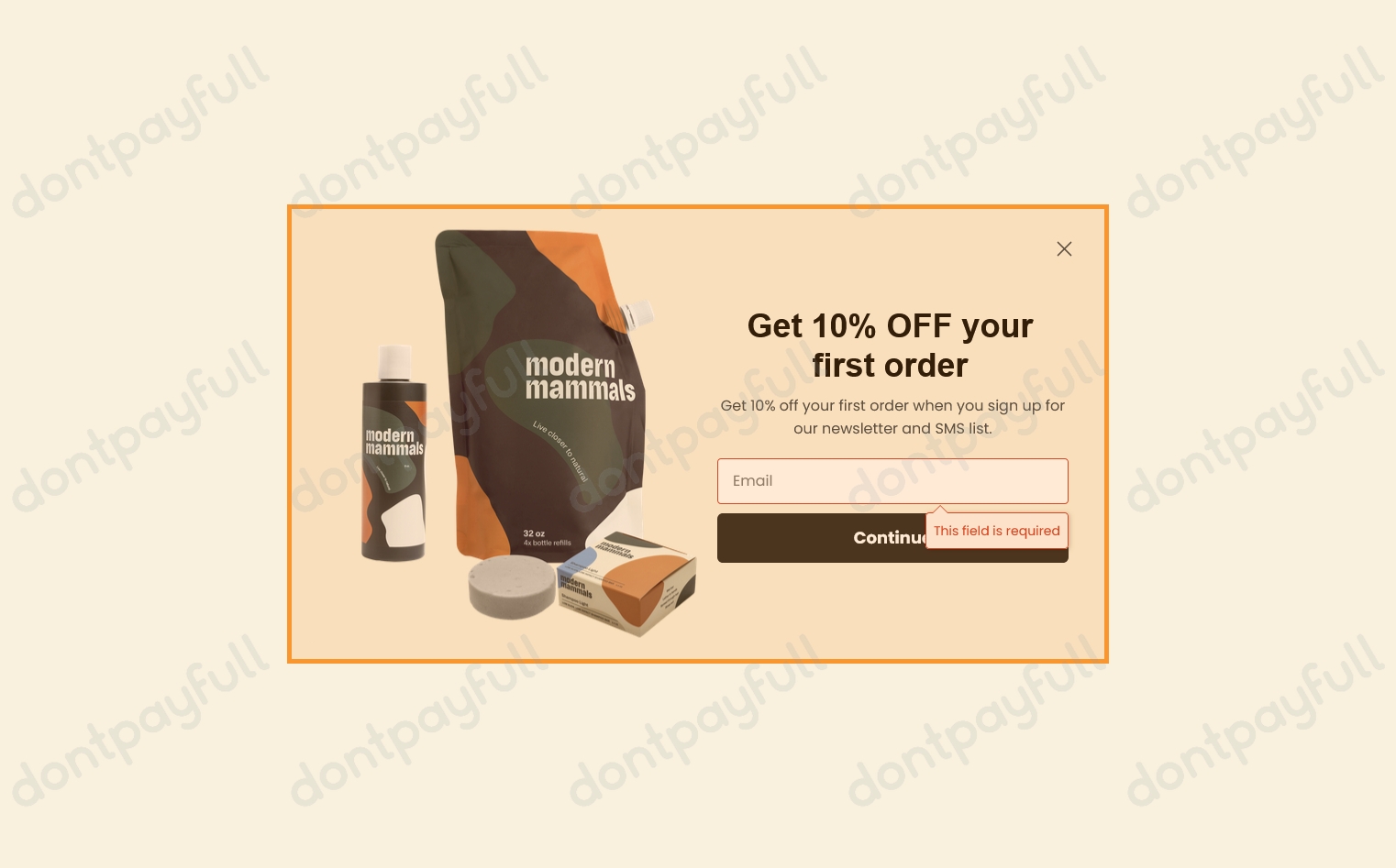 10 Off Modern Mammals DISCOUNT CODES, August 2024