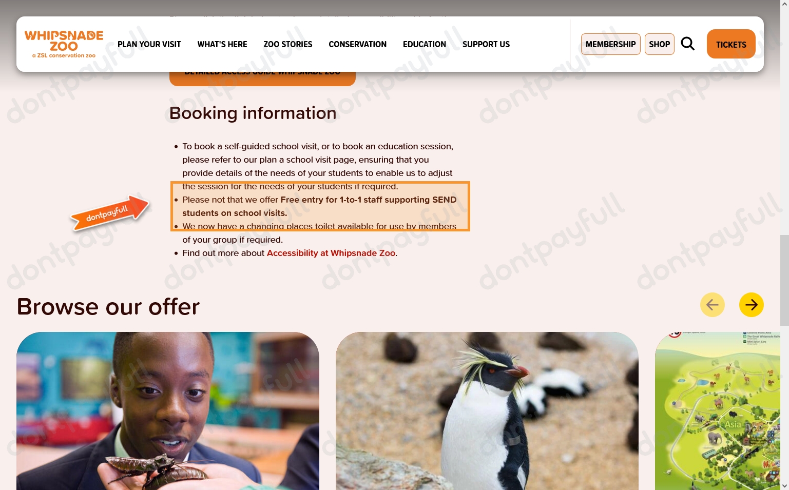 50 Off Whipsnade Zoo DISCOUNT CODES October 2024