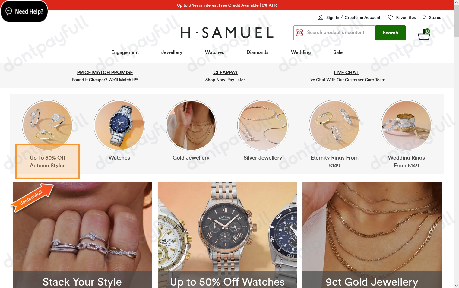 H Samuel Discount Codes 20 OFF September 2024