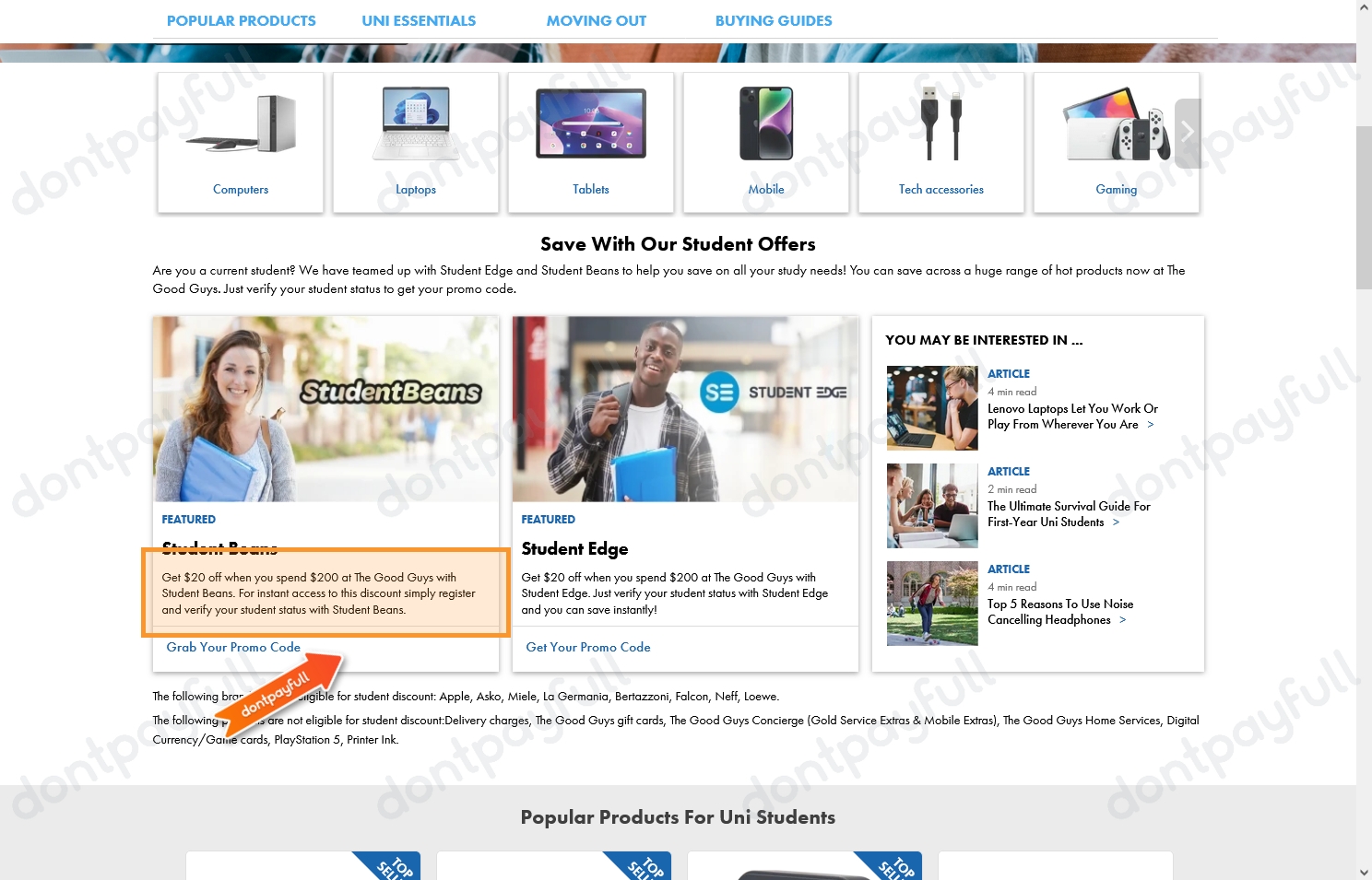 34 Off The Good Guys Promo Code, Discount Codes 2024