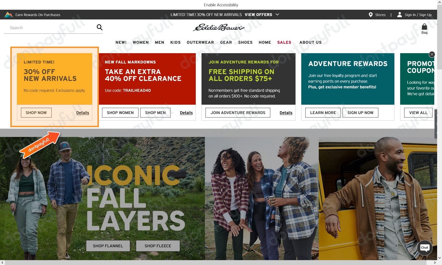 Eddie Bauer Promo Codes 60 Off Coupons Sept. 2024