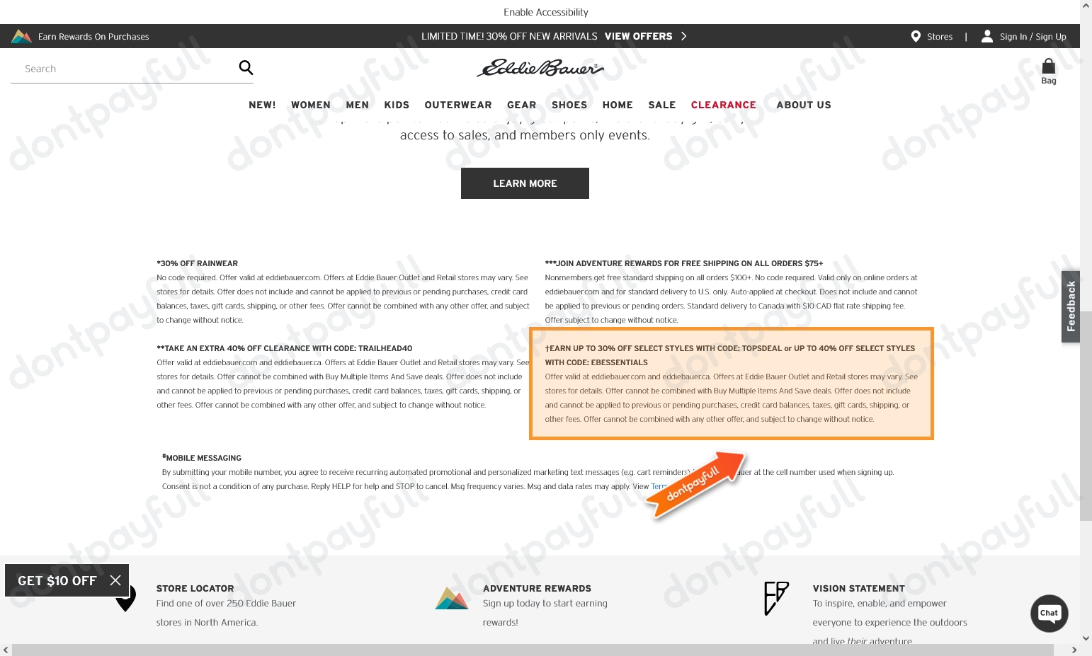 Eddie Bauer Promo Codes 60 Off Coupons Sept. 2024