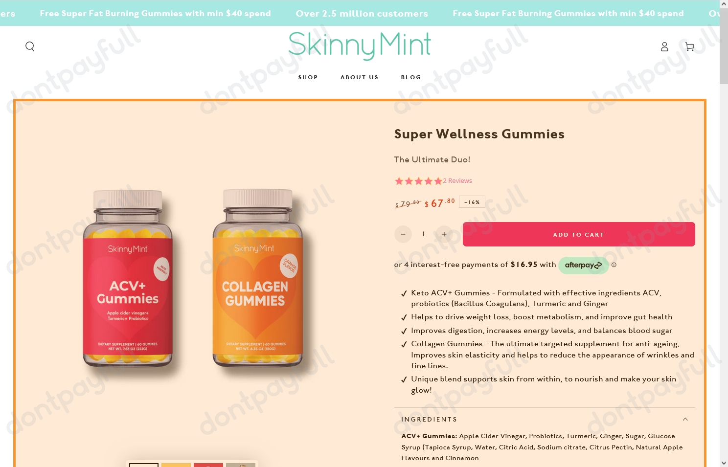 30 Off SkinnyMint COUPONS (39 Active) September 2024