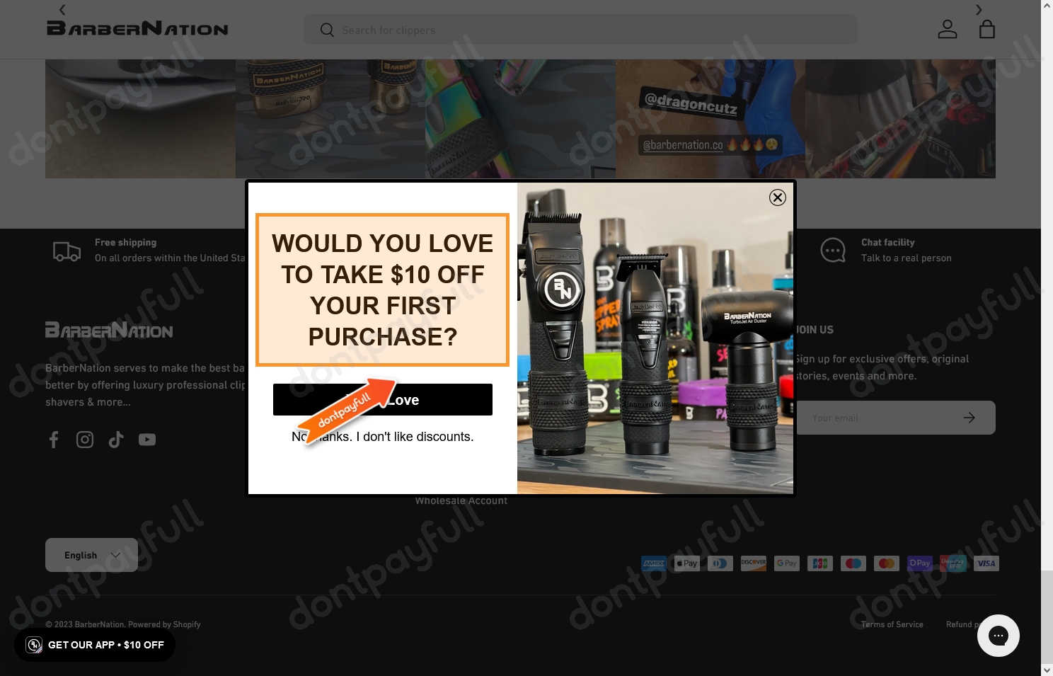 10 Off Barber Nation DISCOUNT CODES September 2024