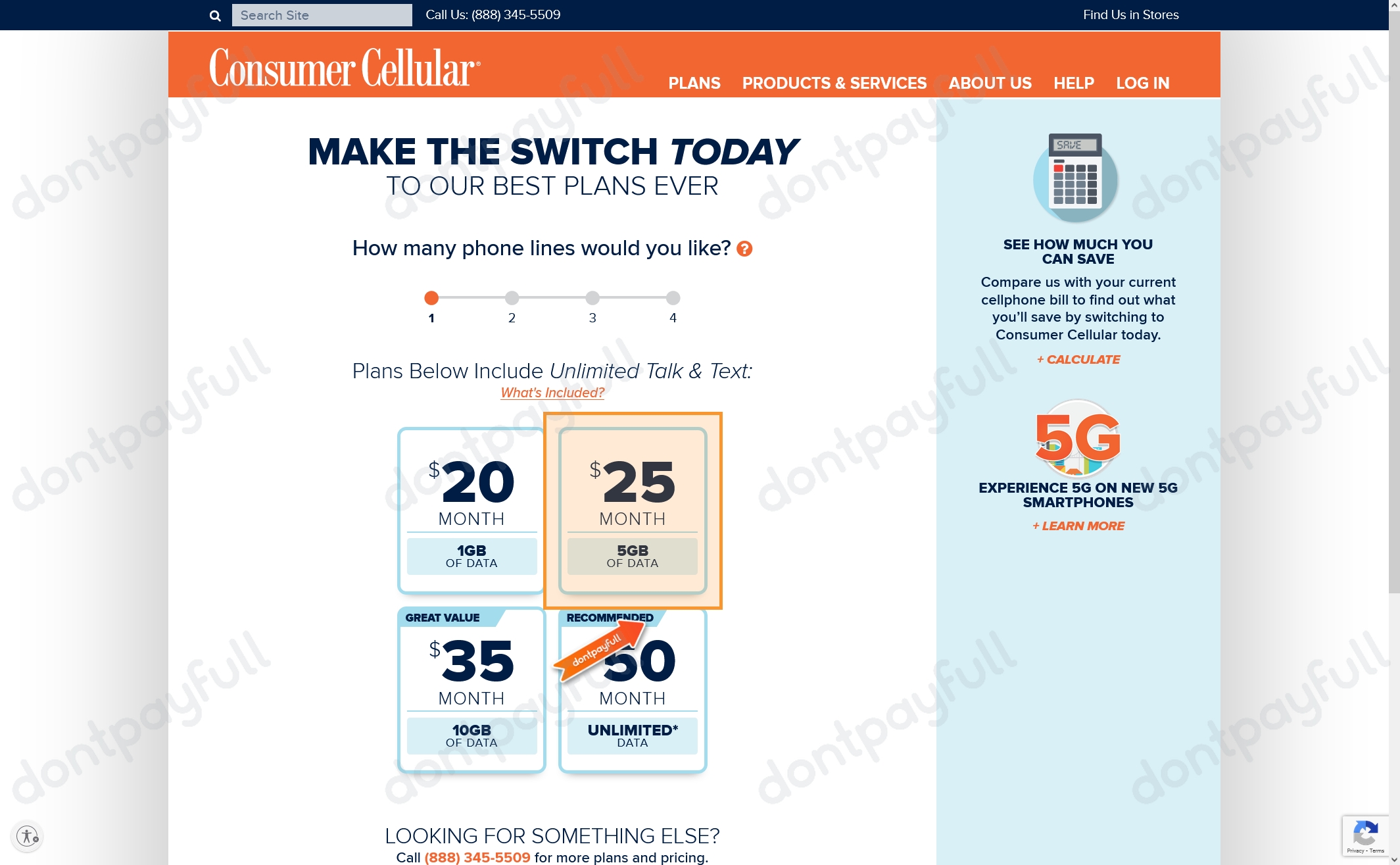 5 Off Consumer Cellular Promo Code, Coupons Jan 2024