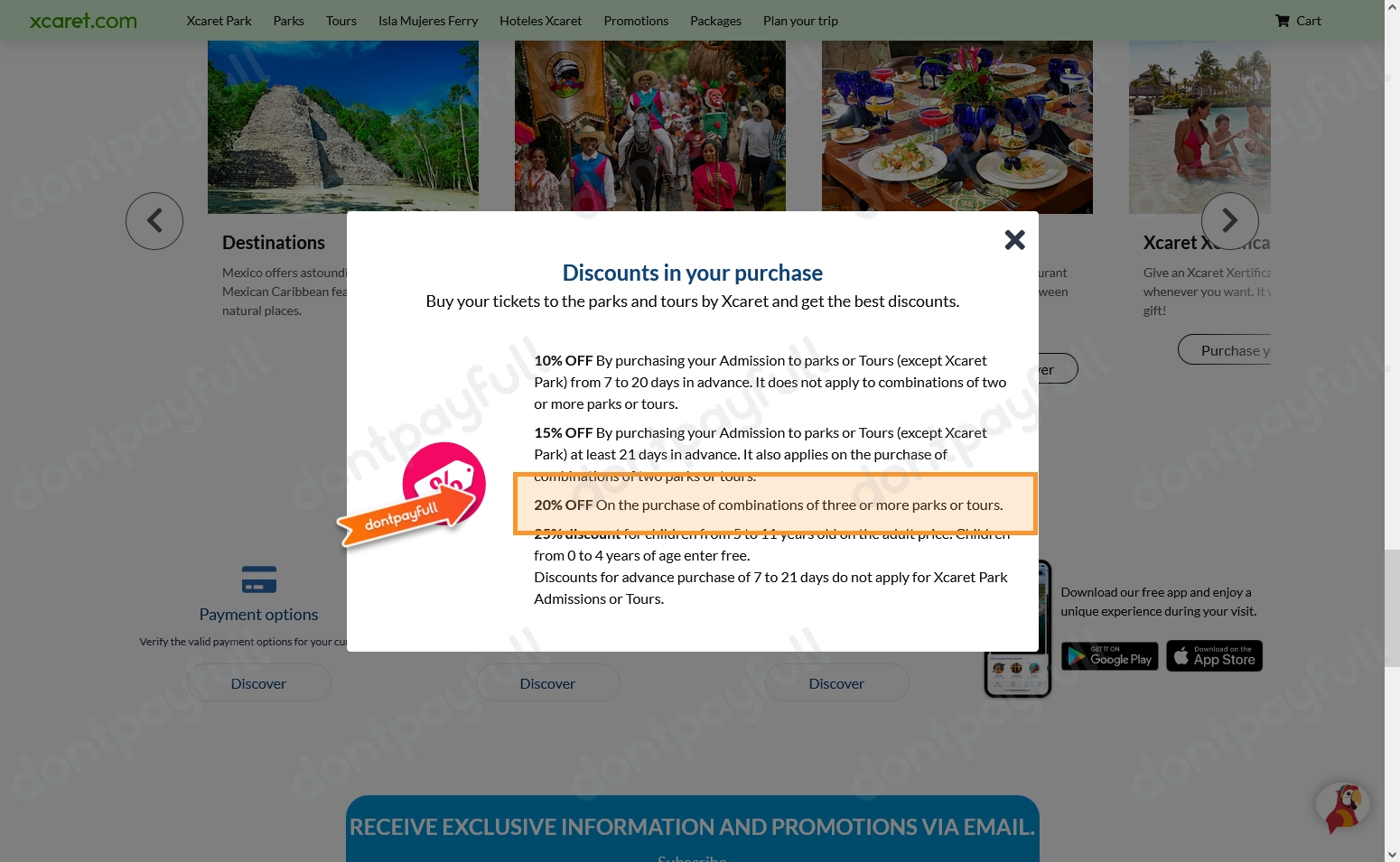 50 Off Xcaret Promo Code, Discount Codes August 2024