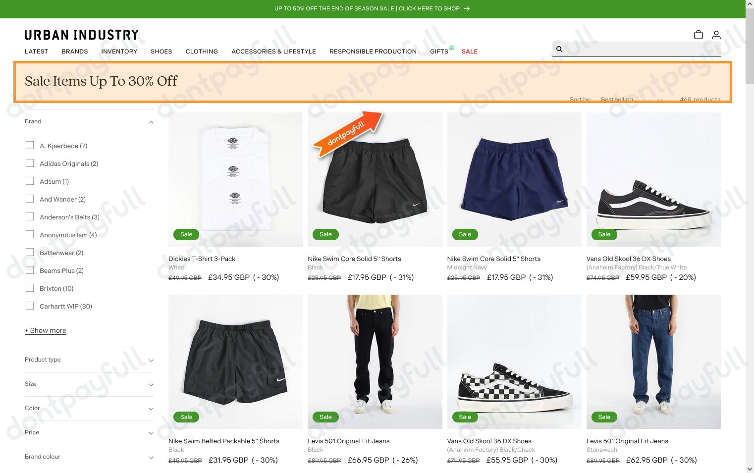 70 Off Urban Industry Discount Codes, Coupon Codes