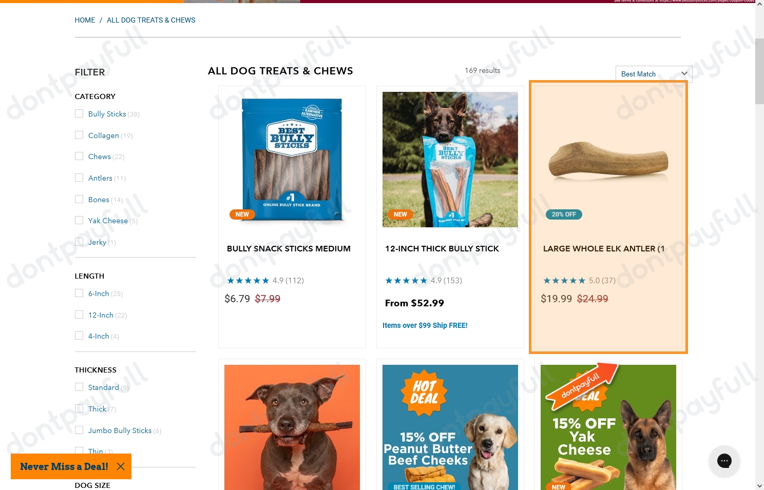 35 Off Best Bully Sticks COUPONS ⇨ September 2024