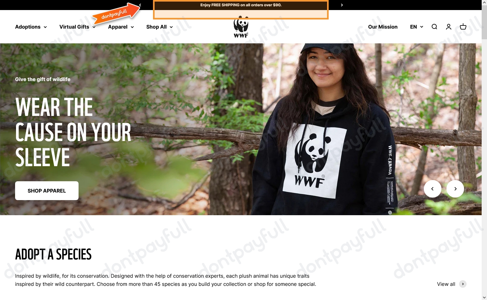 70 Off WWF Canada DISCOUNT CODE ⇨ September 2023