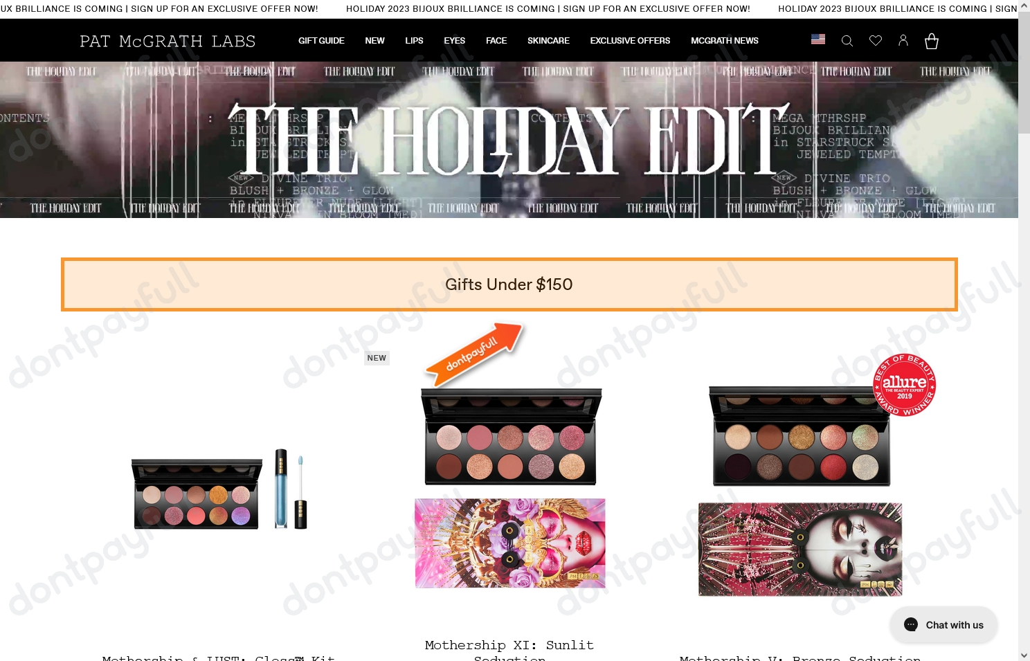 62 Off Pat McGrath DISCOUNT CODES ⇨ October 2024