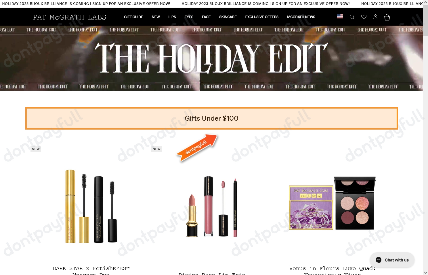 62 Off Pat McGrath DISCOUNT CODES ⇨ October 2024