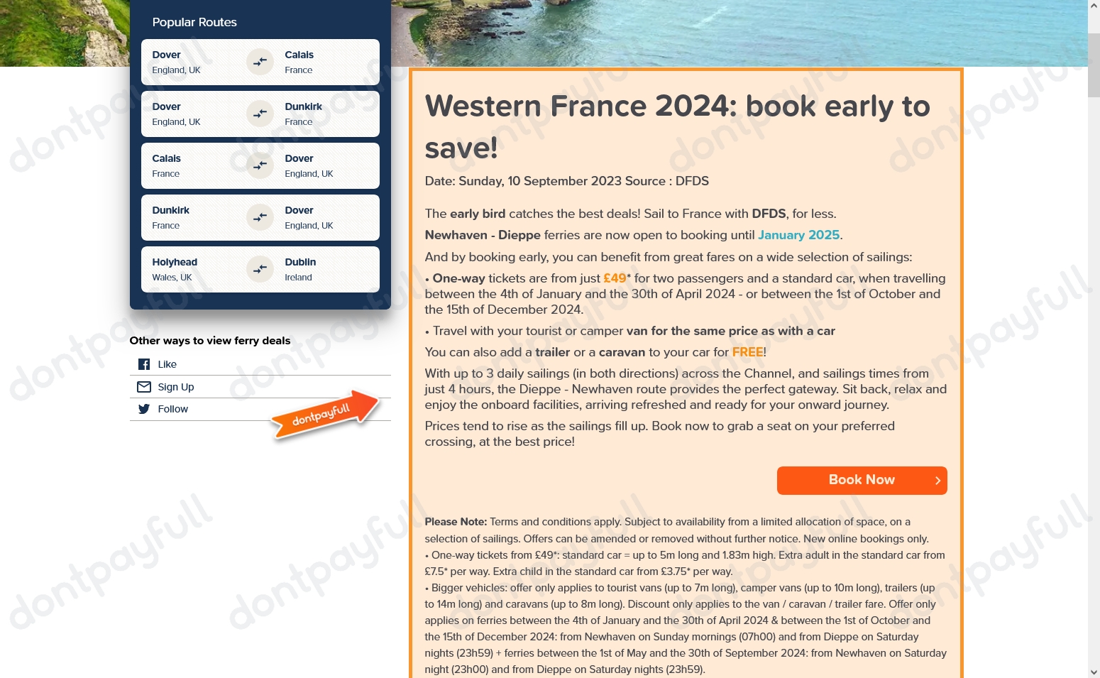 60 Off Direct Ferries Discount Code (14 Active) June 2024
