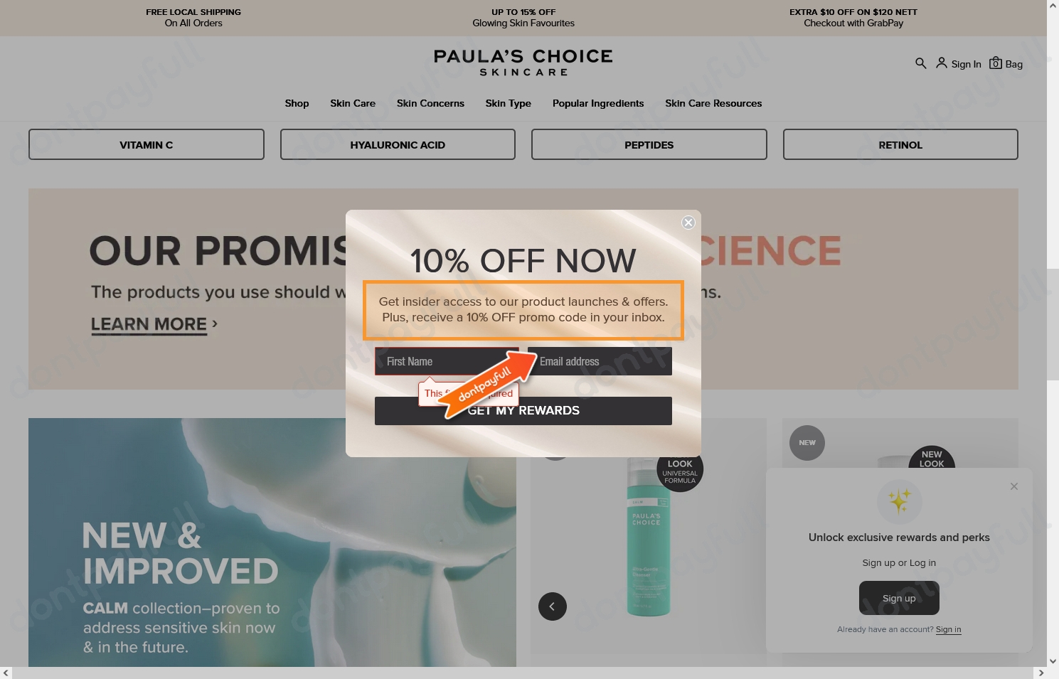 10 Off Paula's Choice PROMO CODE August 2024