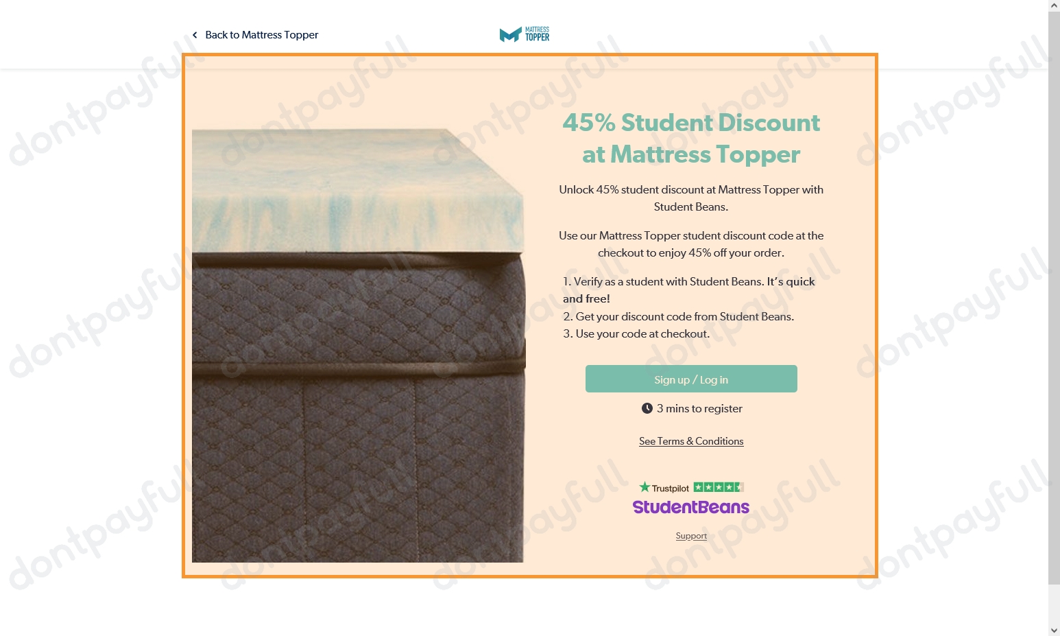 45 Off Mattress Topper COUPONS ⇨ September 2024