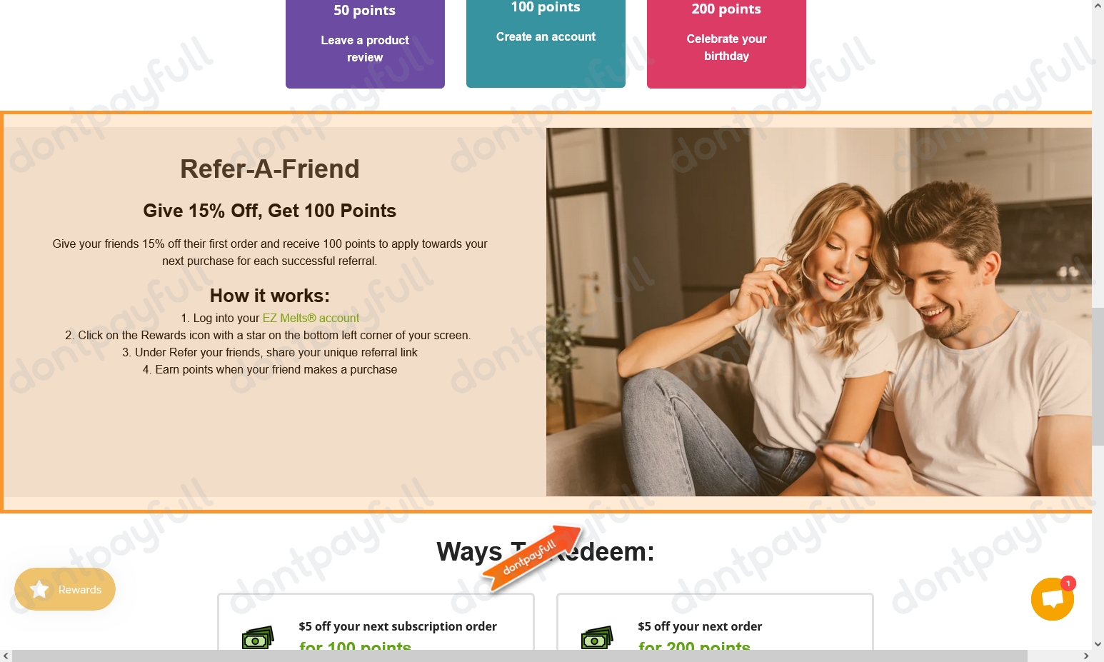 30 Off EZ Melts COUPON CODES ⇨ September 2024