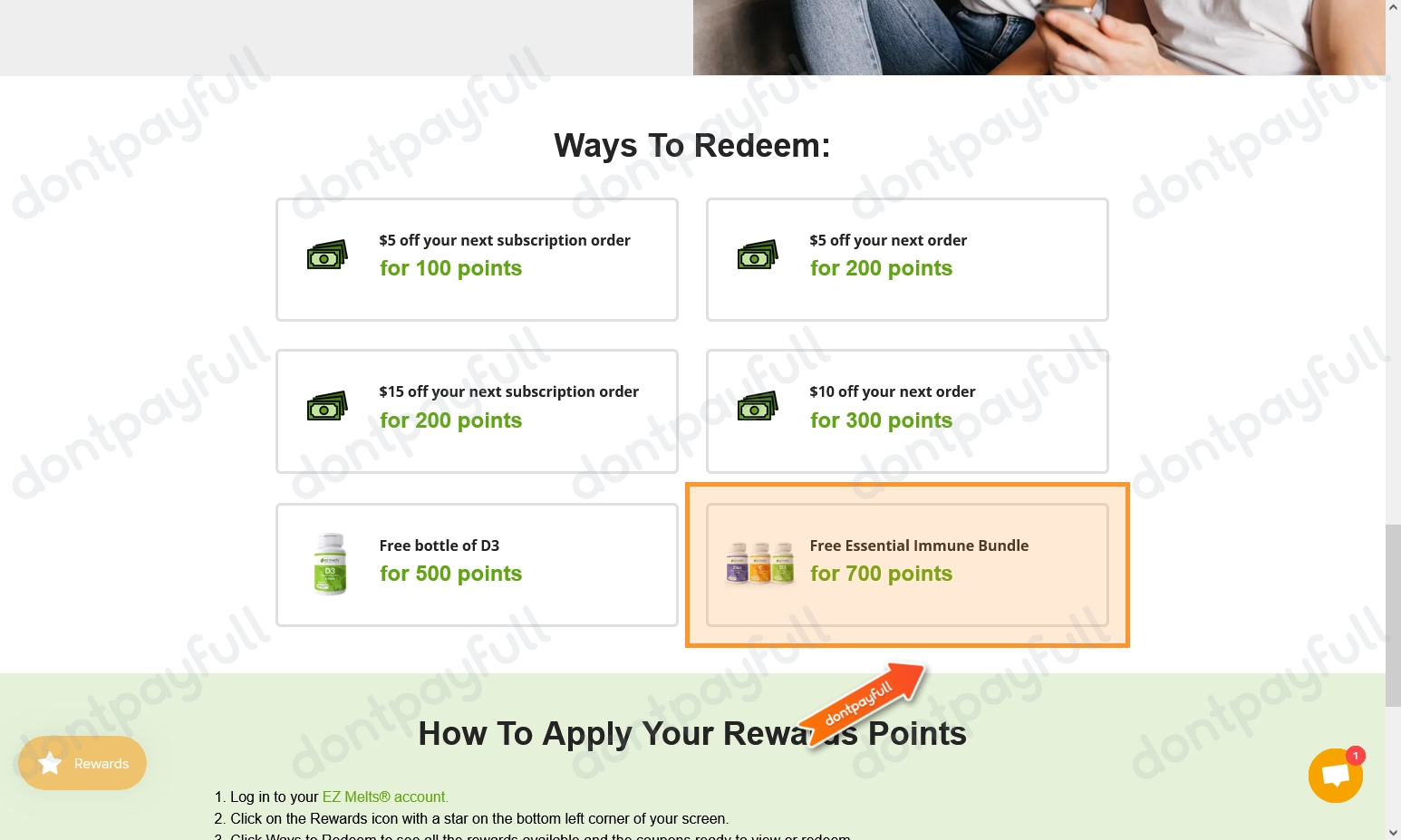 30 Off EZ Melts COUPON CODES ⇨ September 2024