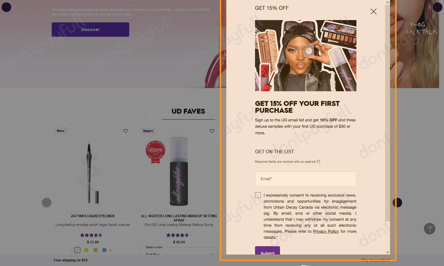 40 Off Urban Decay PROMO CODES ⇨ August 2024