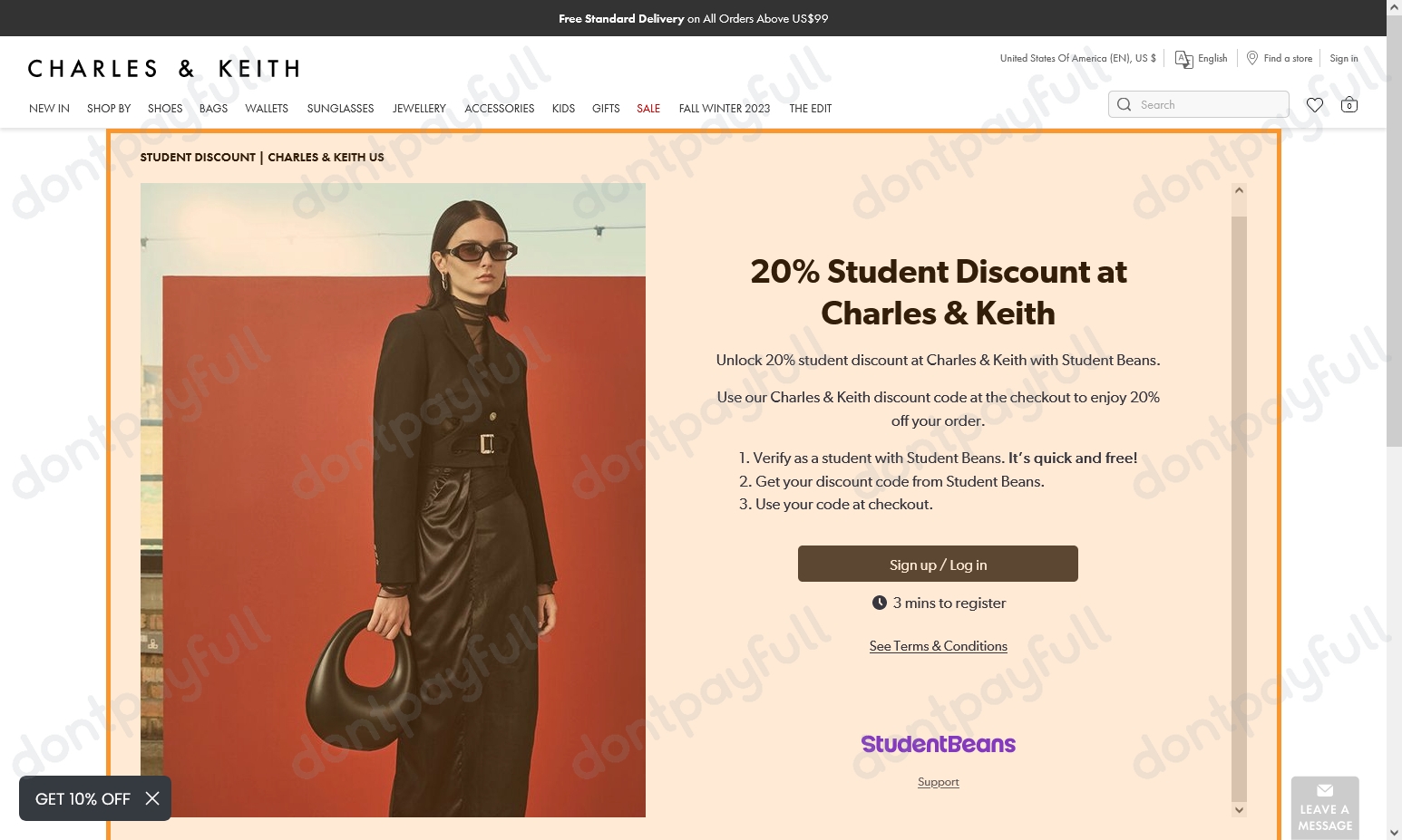 Charles & Keith Promo Codes 15 OFF Sept. 2024