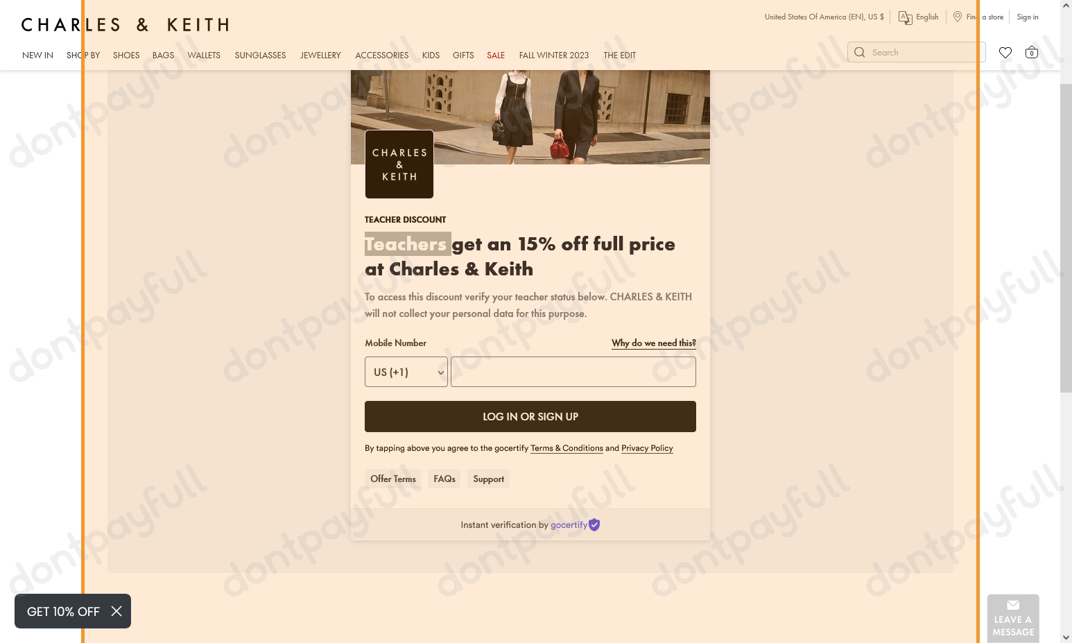 Charles & Keith Promo Codes 15 OFF Sept. 2024