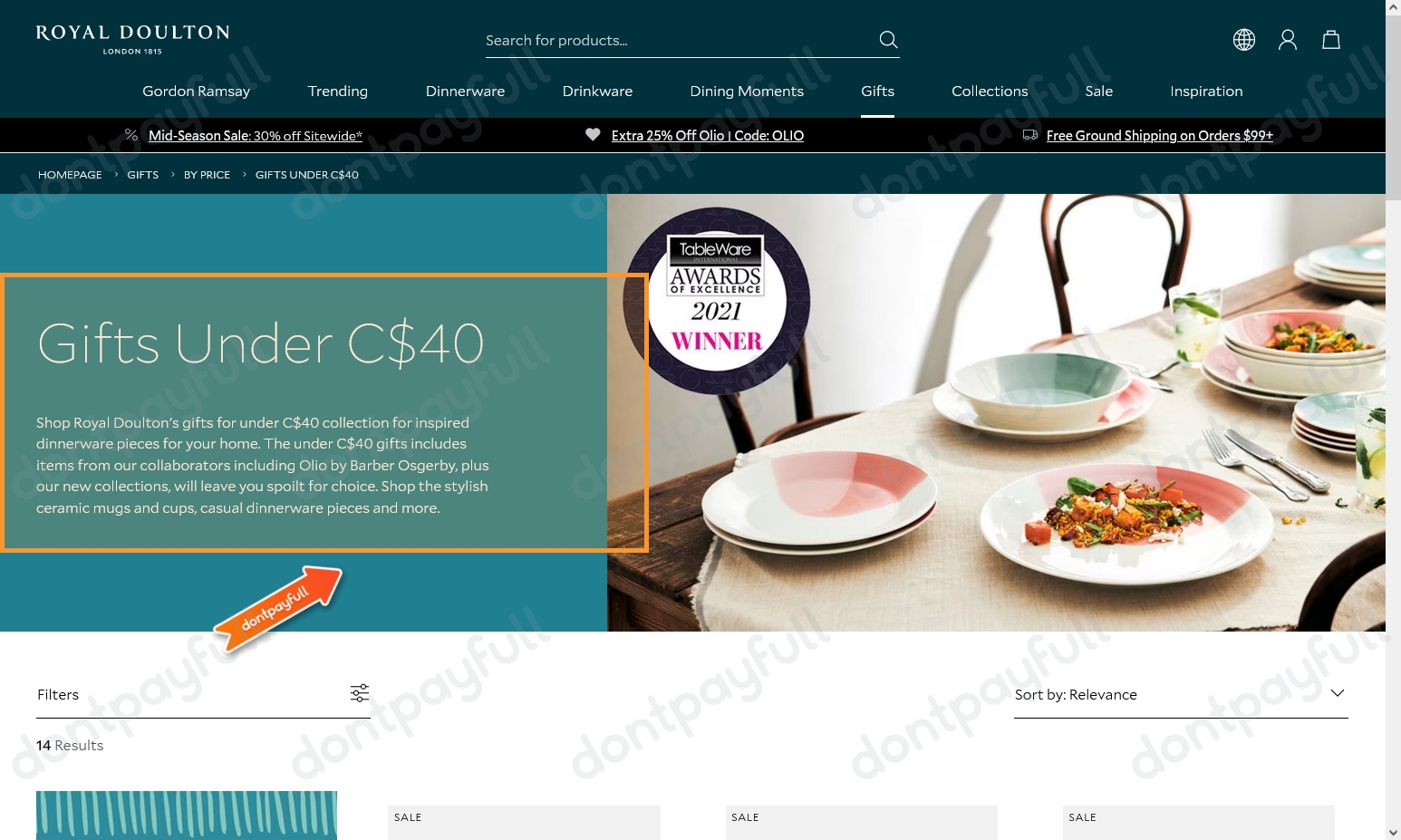60 Off Royal Doulton DISCOUNT CODES, September 2024