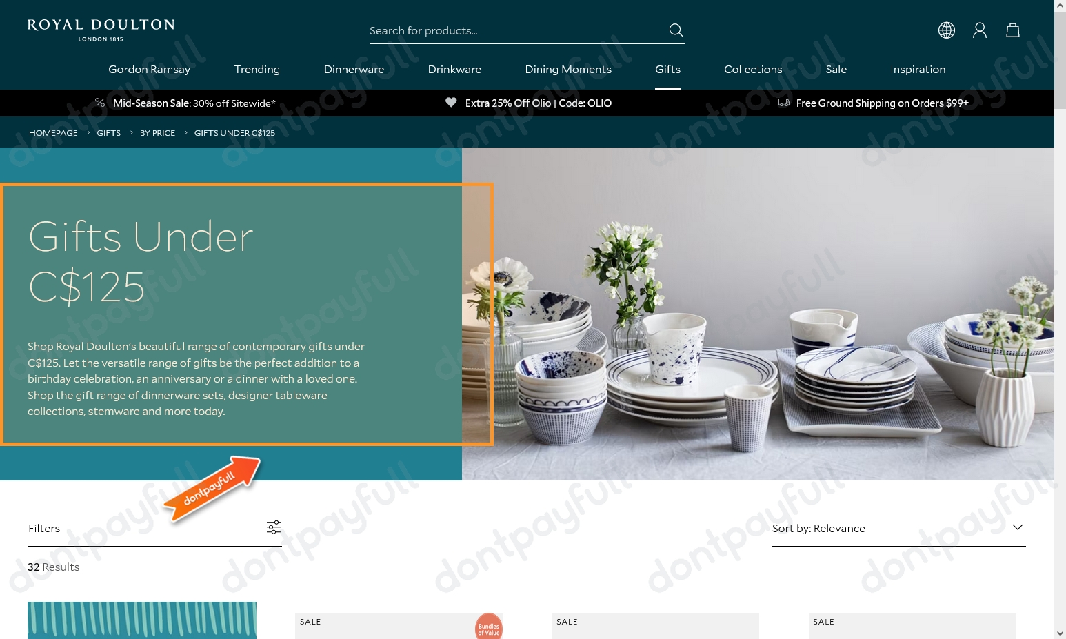 60 Off Royal Doulton DISCOUNT CODES, September 2024