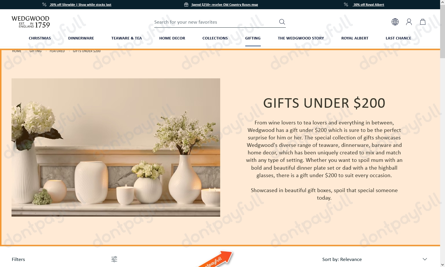 65 Off Wedgwood Canada Promo Codes, September 2024
