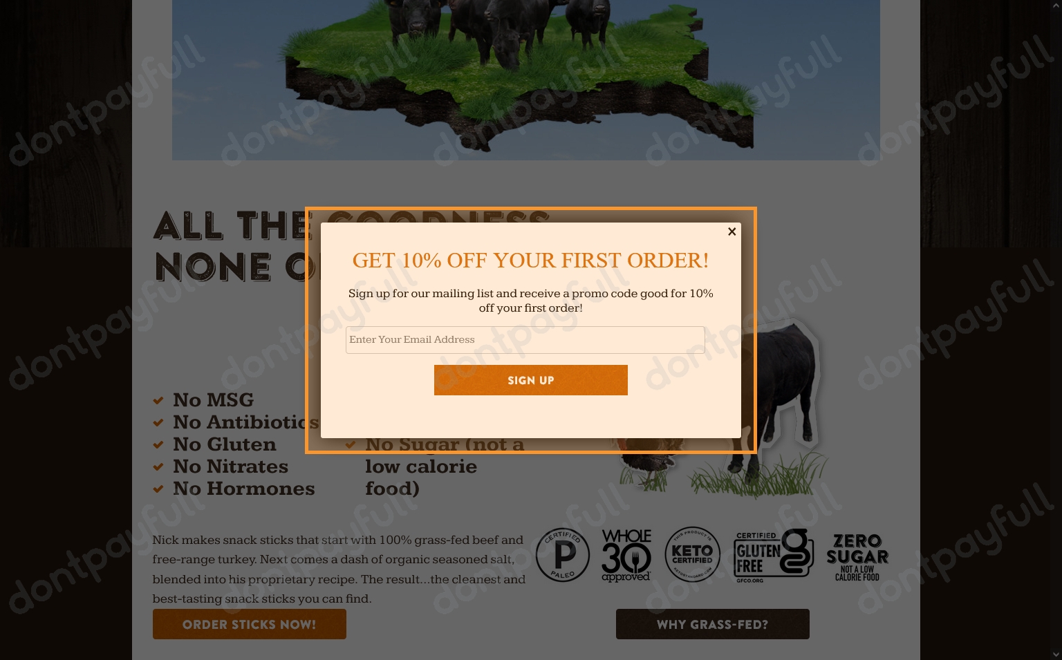 15 Off Nick's Sticks COUPON ⇨ August 2024