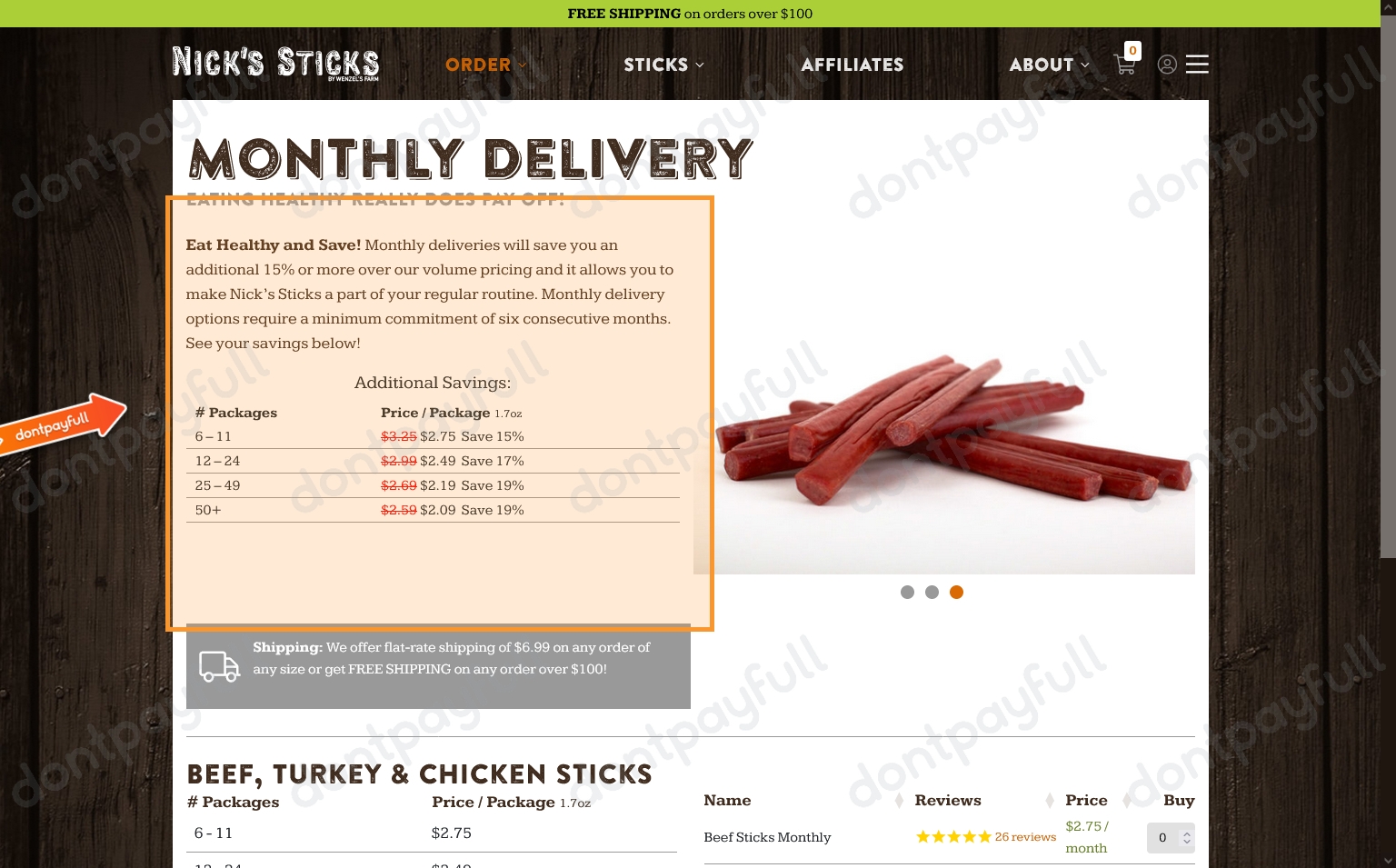 15 Off Nick's Sticks COUPON ⇨ August 2024