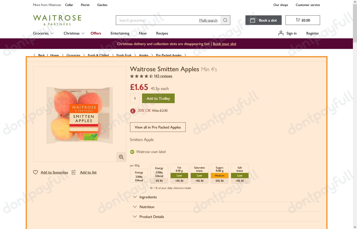 Waitrose Promotional Code Waitrose Discount Codes, Promo Codes - October 2024