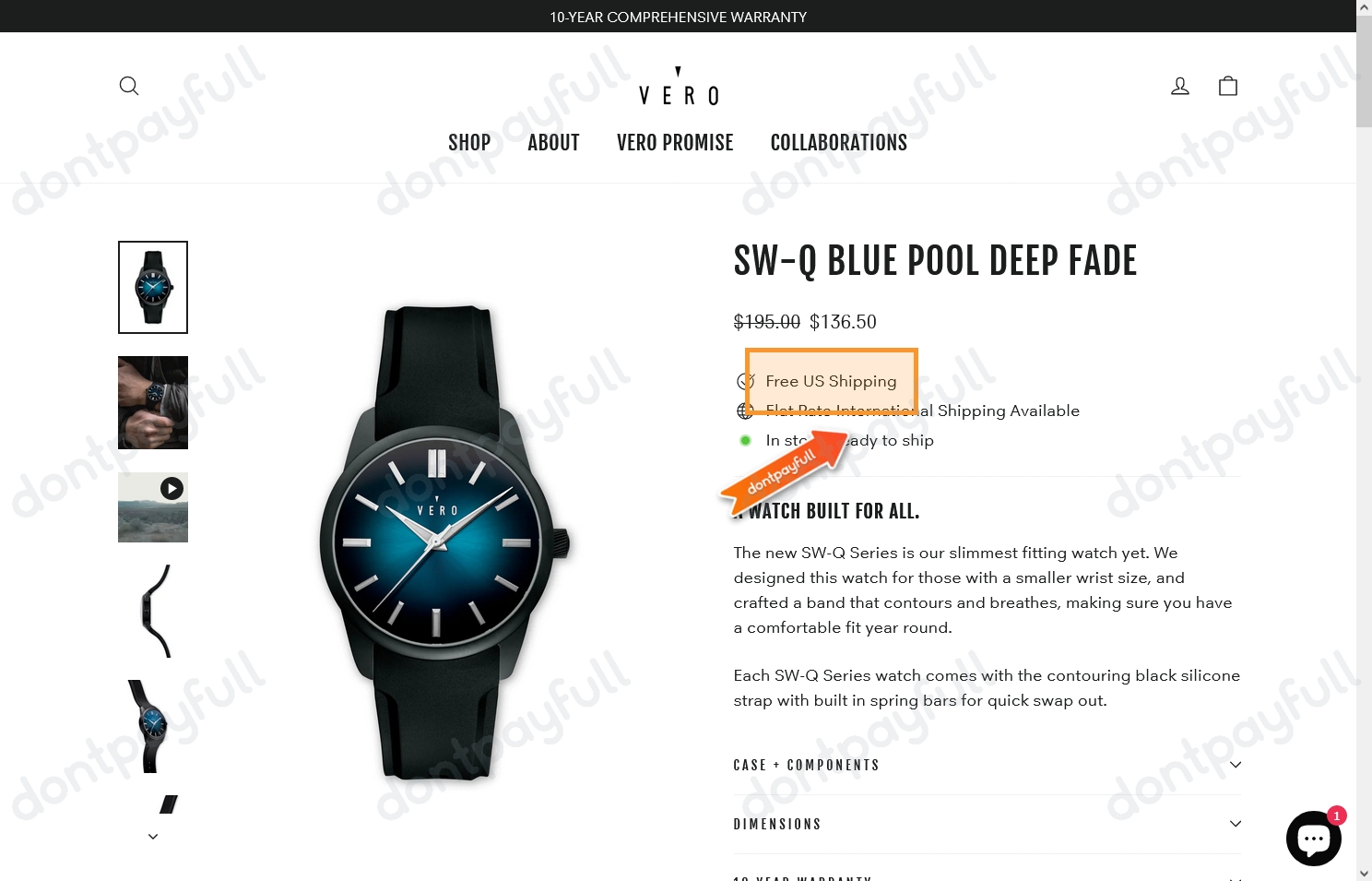 10 Off Vero Watch COUPON CODES ⇨ October 2024