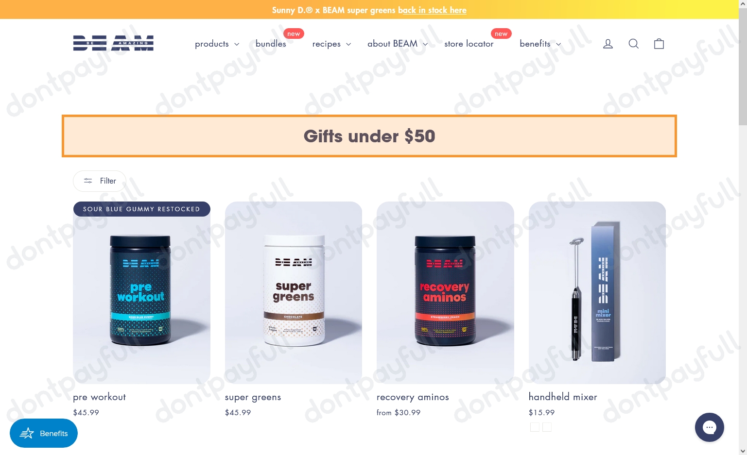 55 Off BEAM Supplements Discount Codes, August 2024
