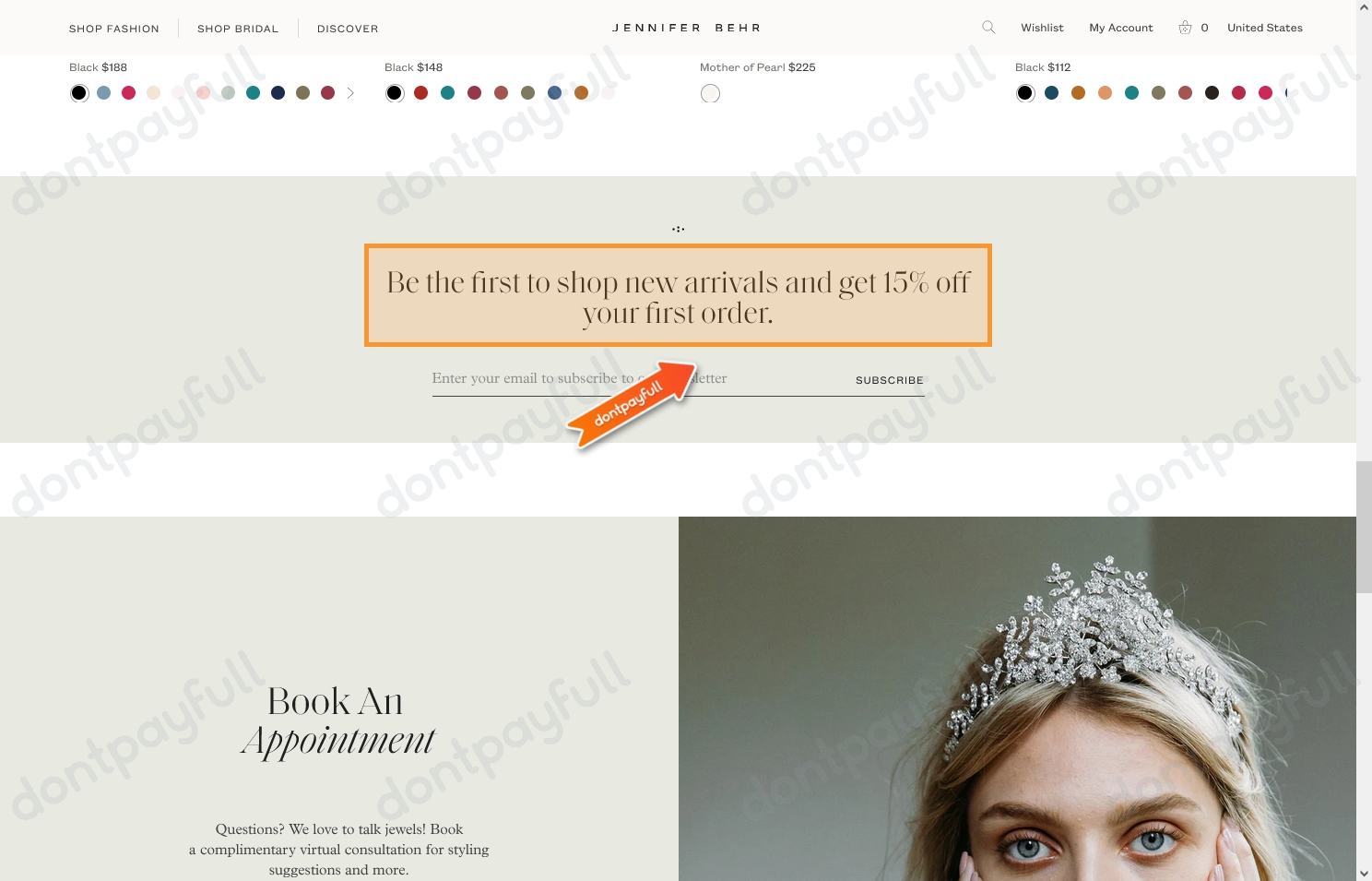 35 Off Jennifer Behr DISCOUNT CODES September 2024