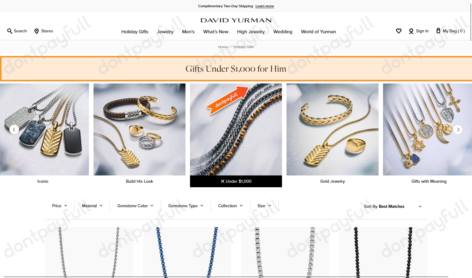 40 David Yurman Promo Codes, Coupon Codes Jan 2024