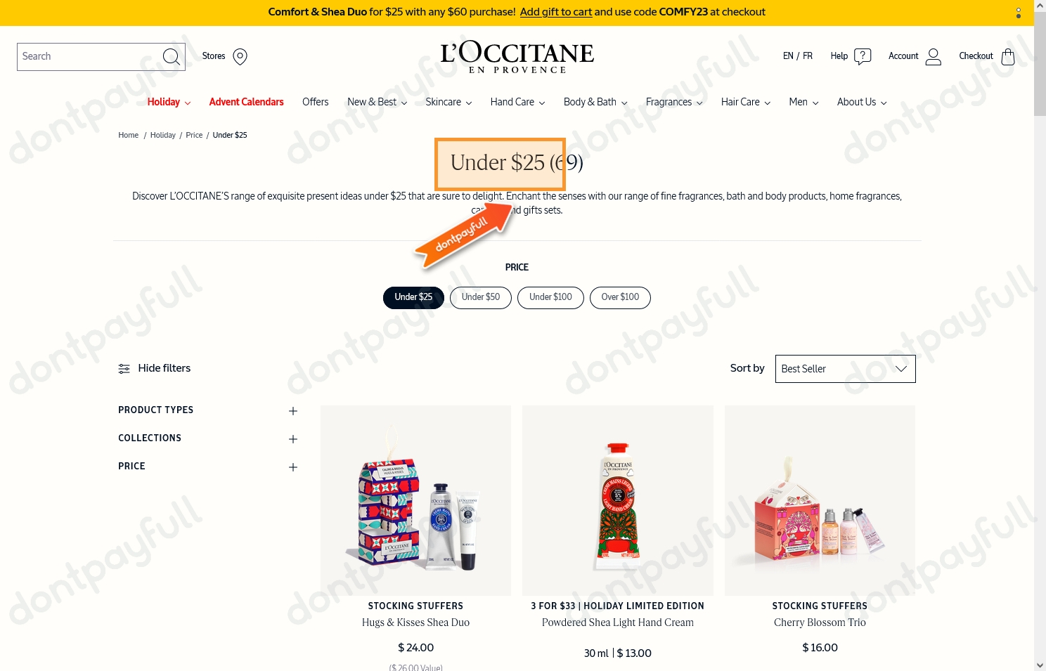 25 Off L'Occitane PROMO CODES, September 2024