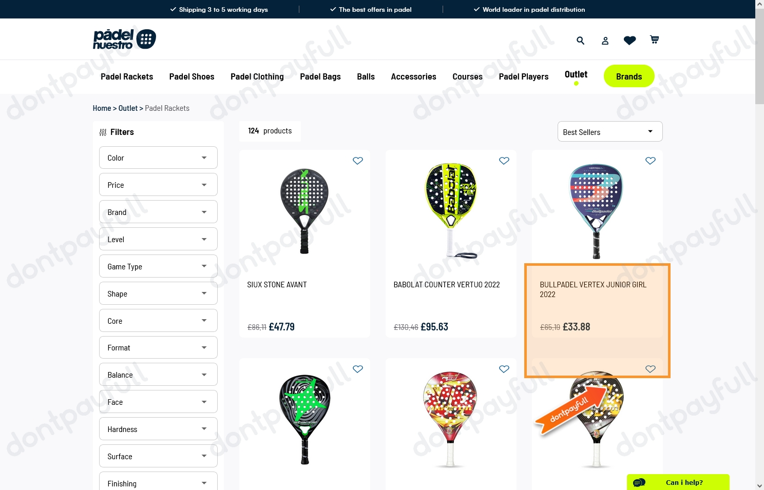 90 Off Padel Nuestro DISCOUNT CODES ⇨ August 2024