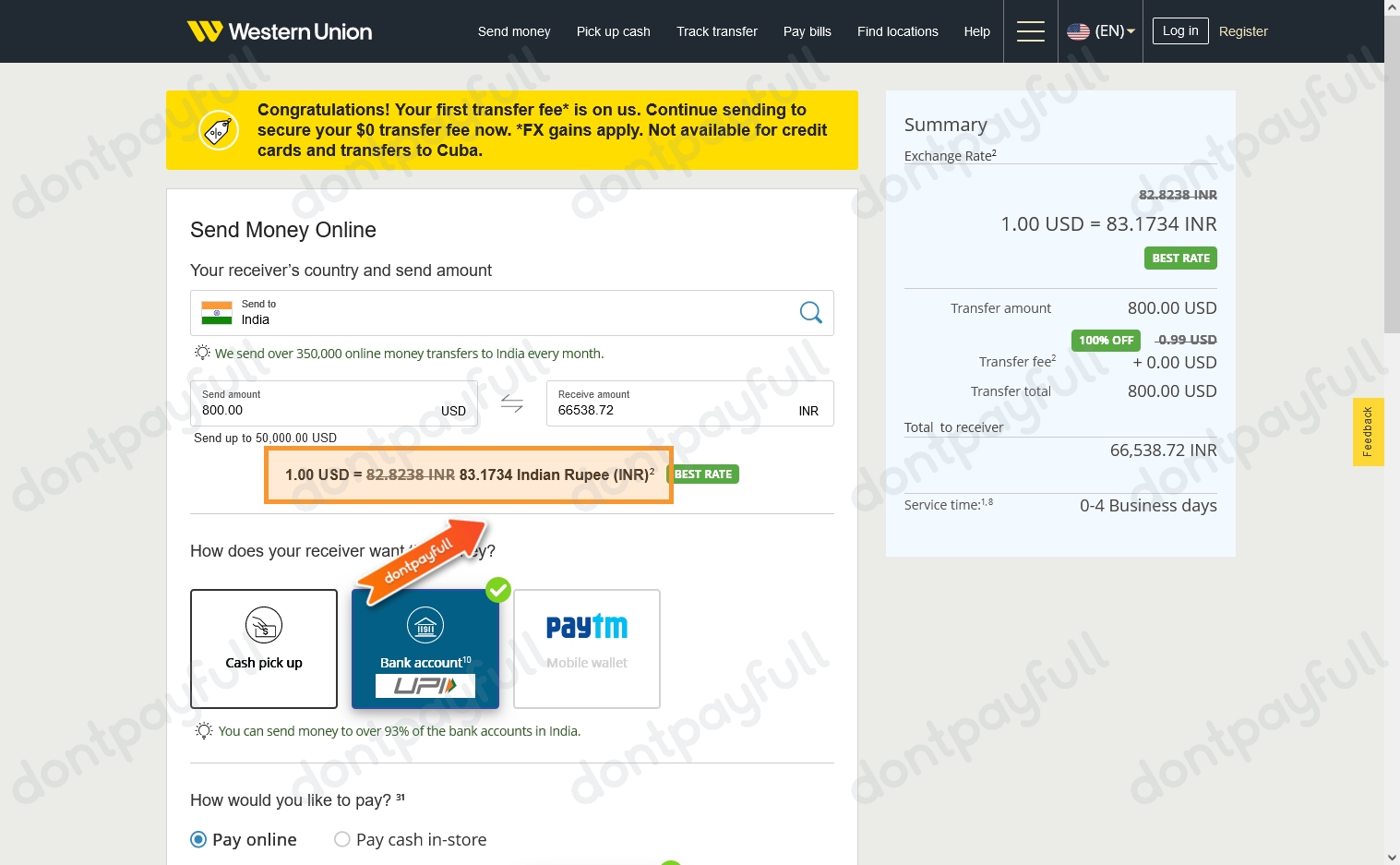Western Union Promo Codes 2025