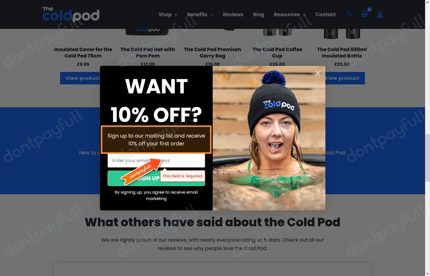 10 Off The Cold Pod DISCOUNT CODES ⇨ October 2024