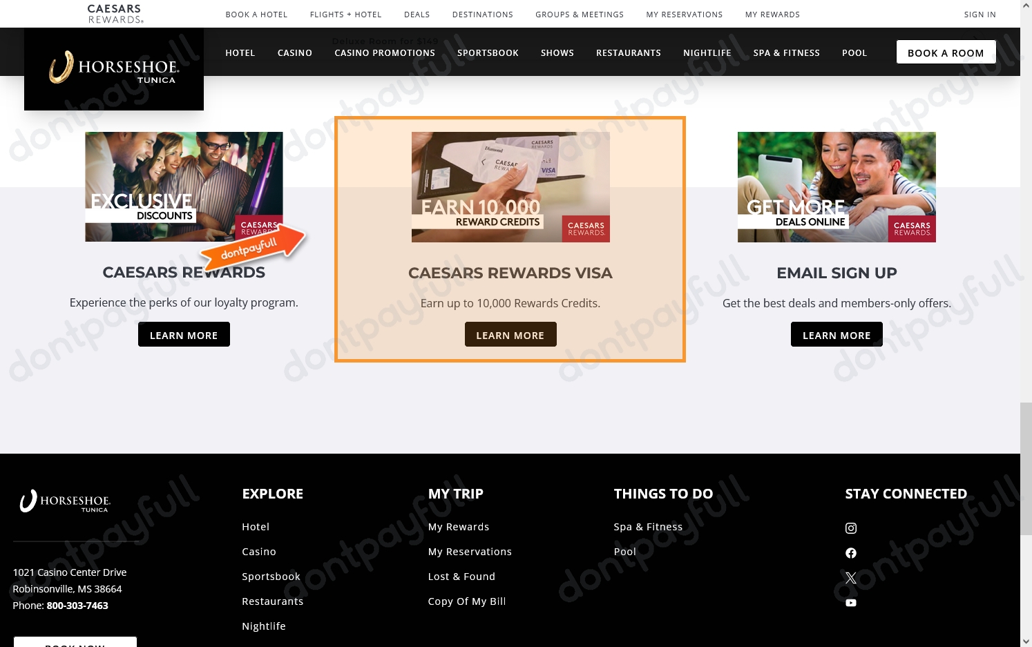 30 Off Horseshoe Tunica PROMO CODE ⇨ July 2024