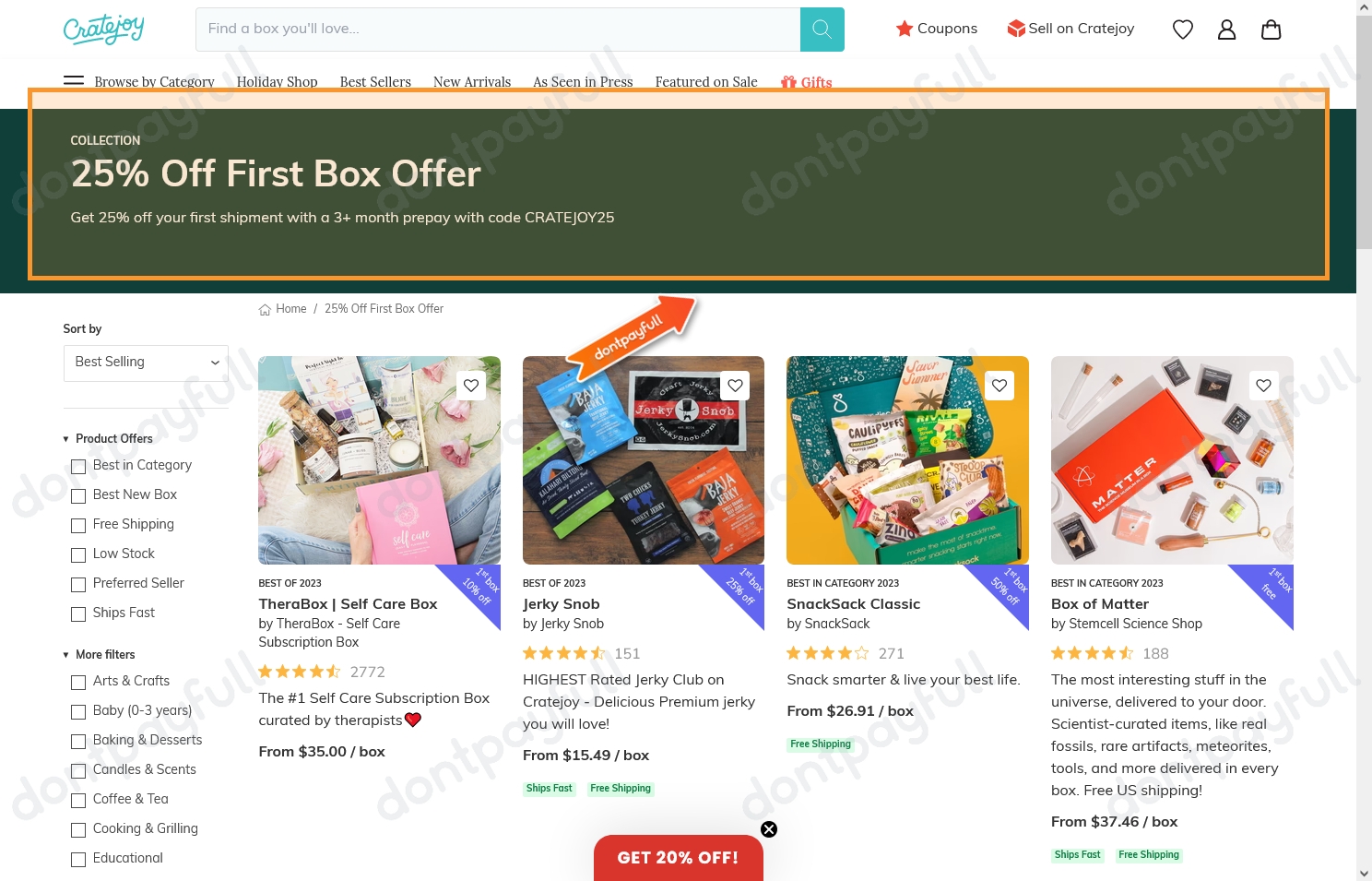 50 Off Cratejoy COUPON CODE (33 ACTIVE) March 2024