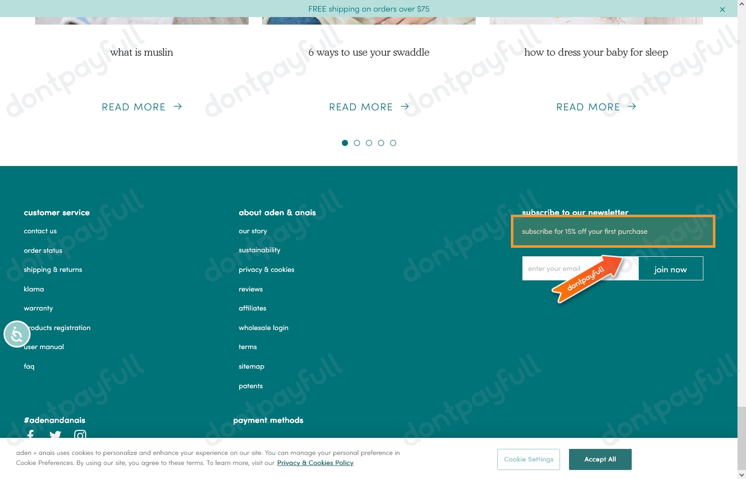 20 Off Aden and Anais Discount Codes November 2024