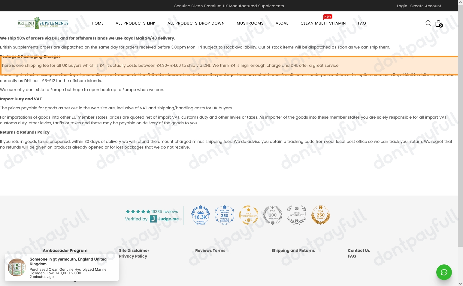 50 Off British Supplements Discount Codes, August 2024