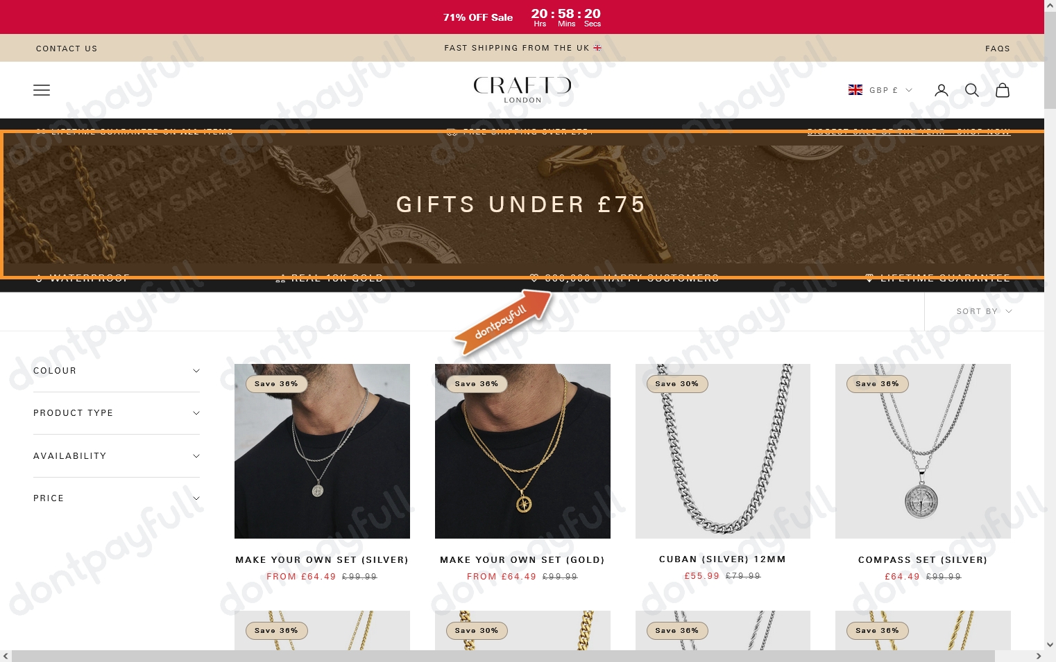 50 Off CRAFTD London Discount Codes, September 2024